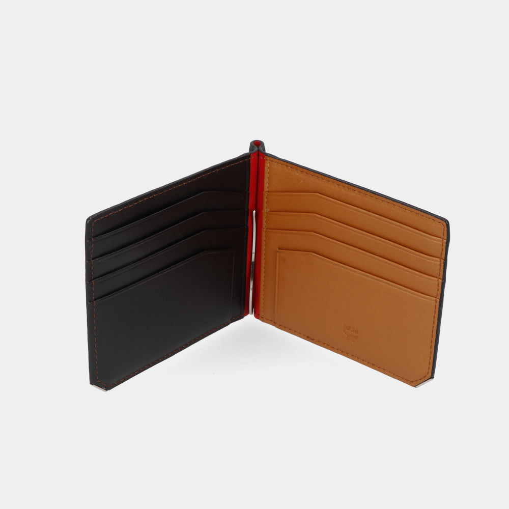 エムシーエム MCM MXC8ALL45 BK カードケース/マネークリップ ブラック メンズ 新品