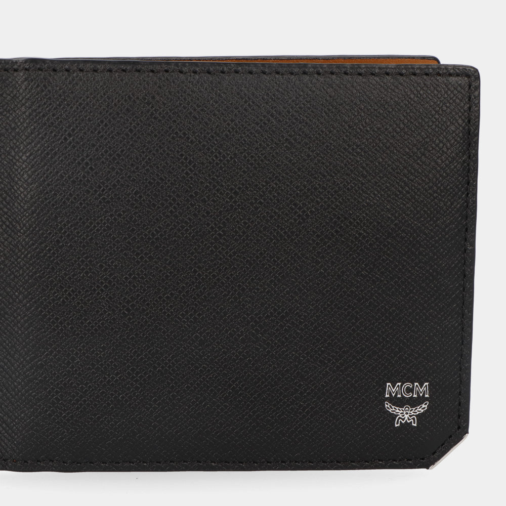 エムシーエム MCM MXC8ALL45 BK カードケース/マネークリップ ブラック メンズ 新品