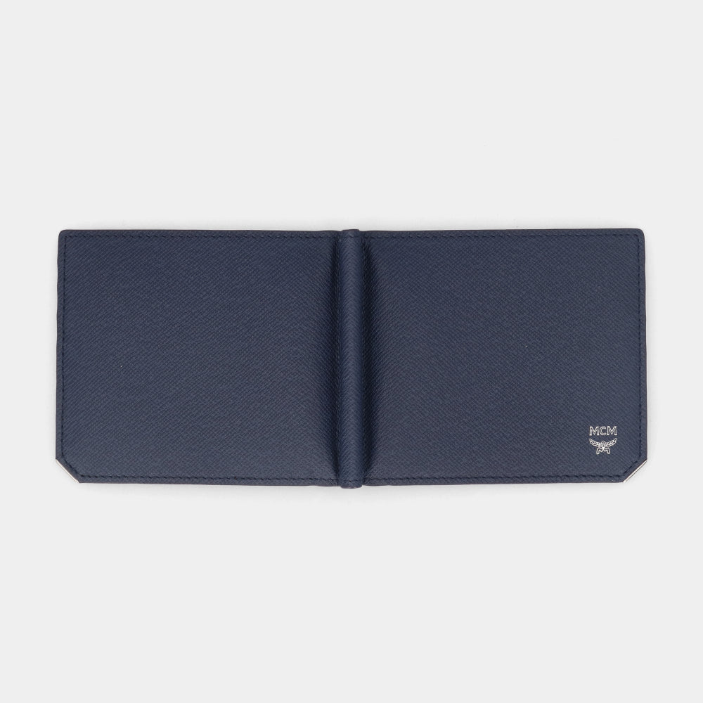 エムシーエム MCM MXC8ALL45 VY カードケース/マネークリップ ネイビー メンズ 新品