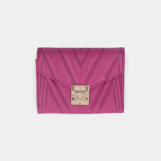 エムシーエム MCM MYS8APA83 財布 パープル レディース