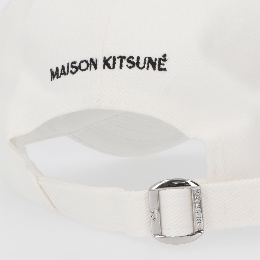 メゾン キツネ LM06103WW0087 キャップ ホワイト