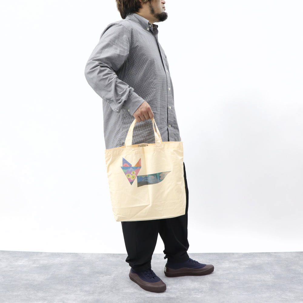 メゾン キツネ SPKNU05000 トートバッグ オレンジ系