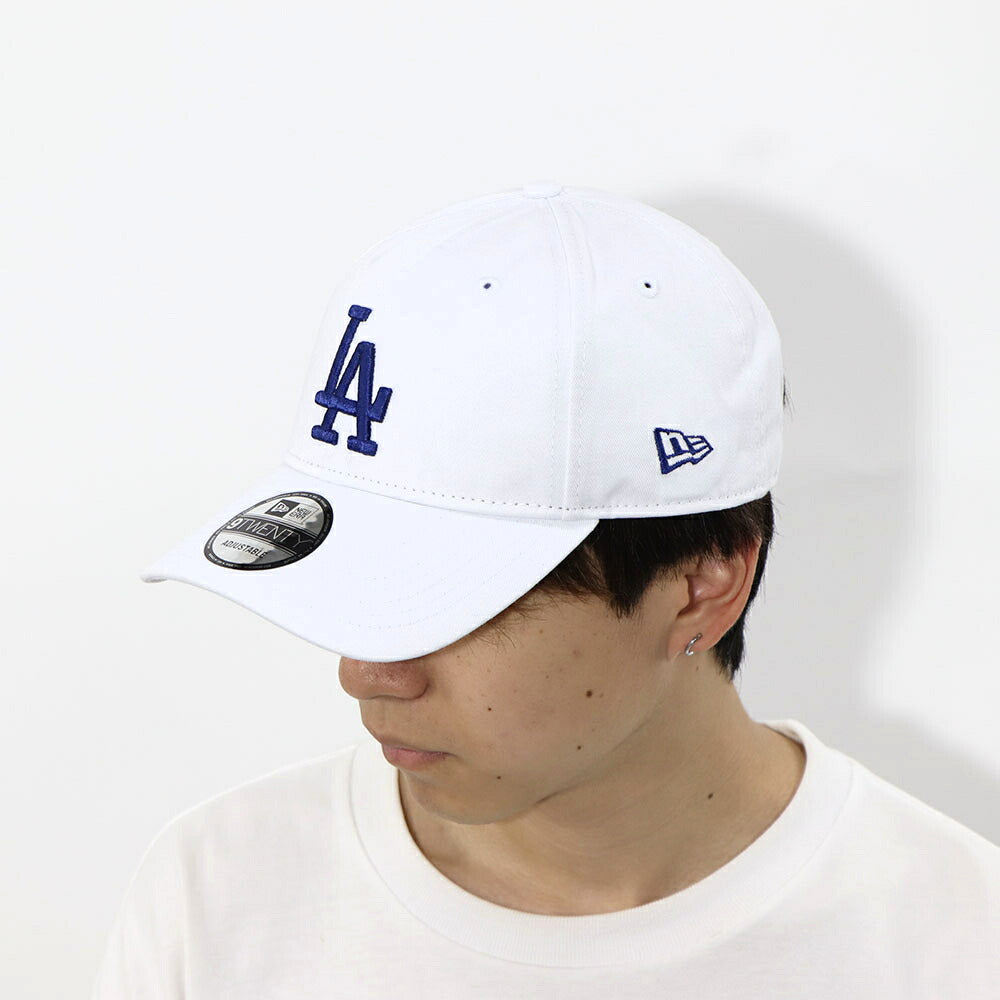 ニューエラ NEW ERA 帽子 キャップ ユニセックス 9TWENTY ホワイト ロサンゼルス ドジャース ロス LA MLB メンズ レディース 60235308