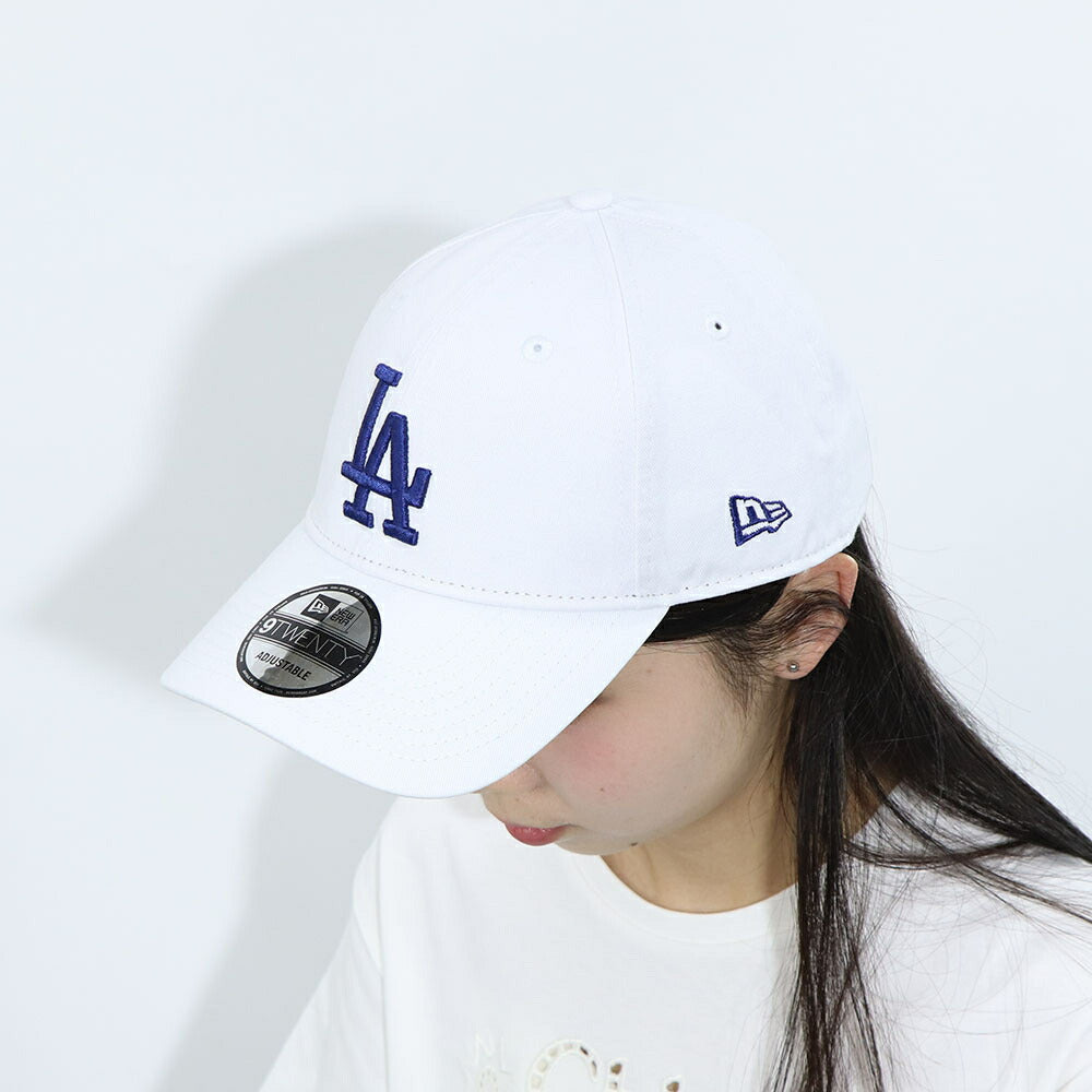 ニューエラ NEW ERA 帽子 キャップ ユニセックス 9TWENTY ホワイト ロサンゼルス ドジャース ロス LA MLB メンズ レディース 60235308