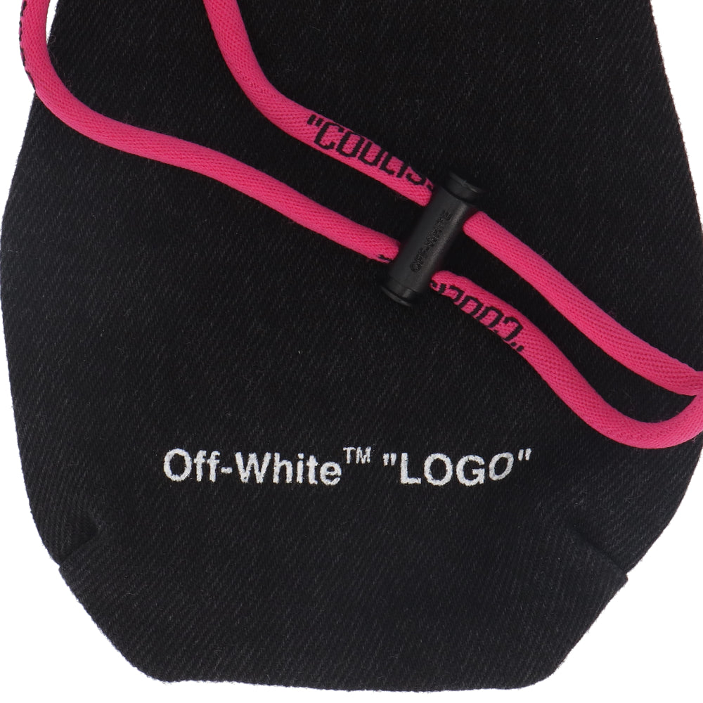 オフホワイト Off-White ショルダーバッグ ポーチ OMNA064S19812022 1001 ユニセックス ブラック×ピンク 新品