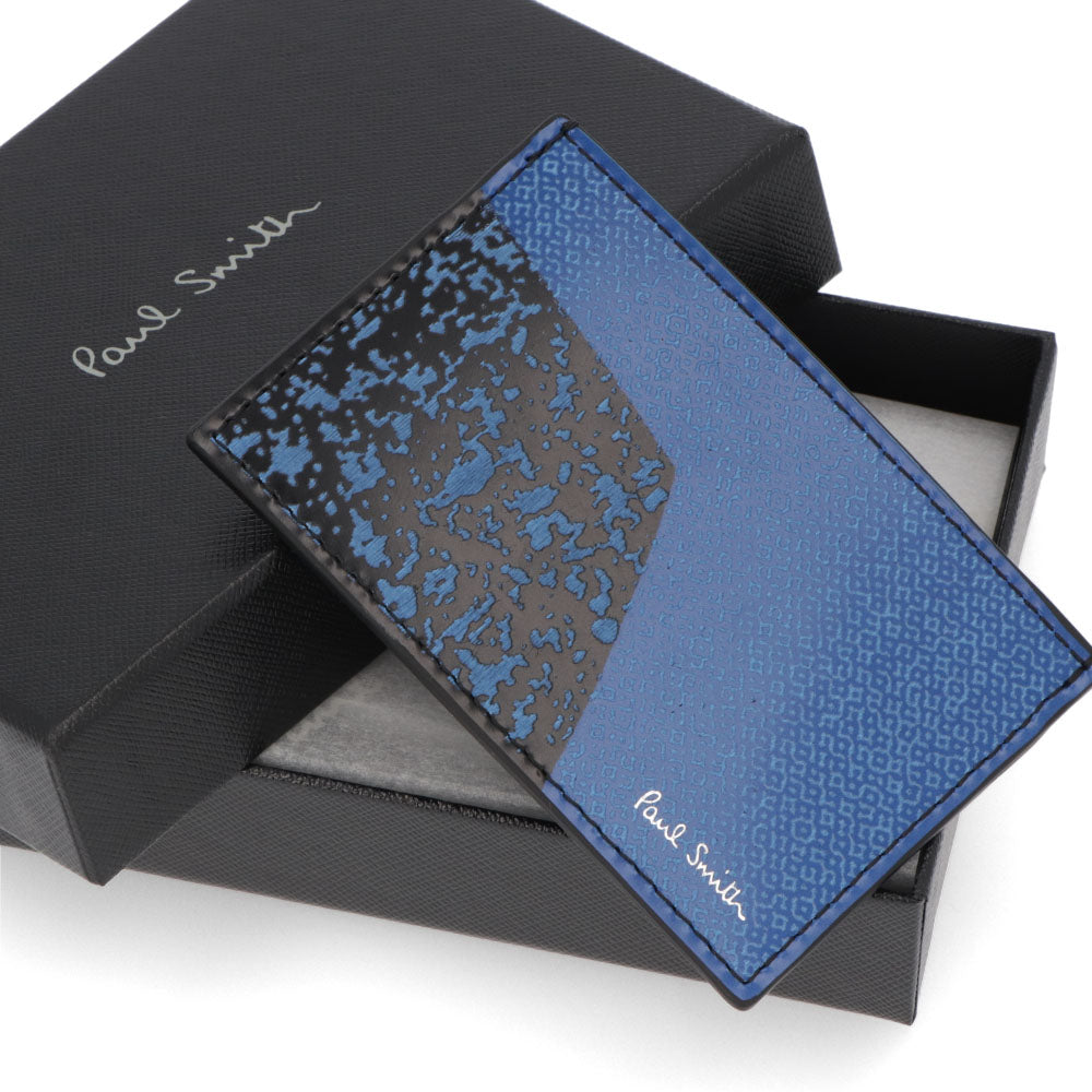 Paul Smith カードケース WALLET CC CASE ブルー