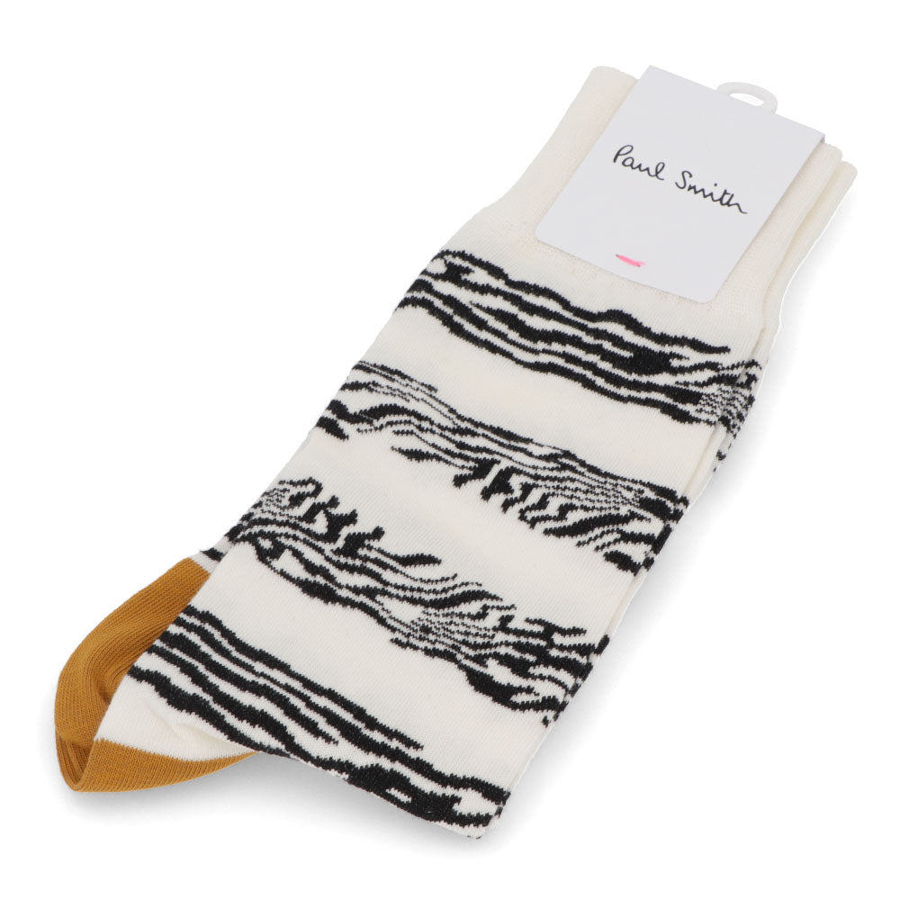 Paul Smith 靴下 SOCK DEAN ZEBRA ゼブラ柄