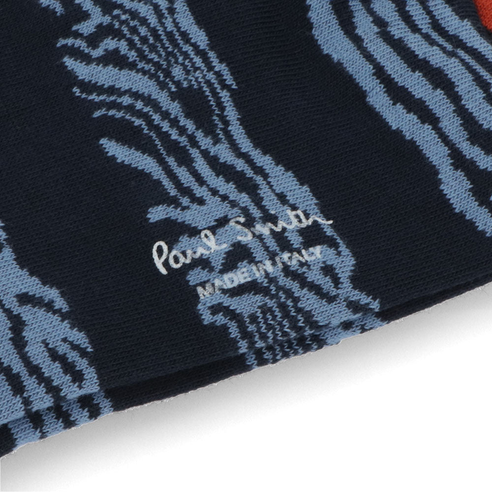 Paul Smith 靴下 SOCK DEAN ZEBRA ゼブラ柄