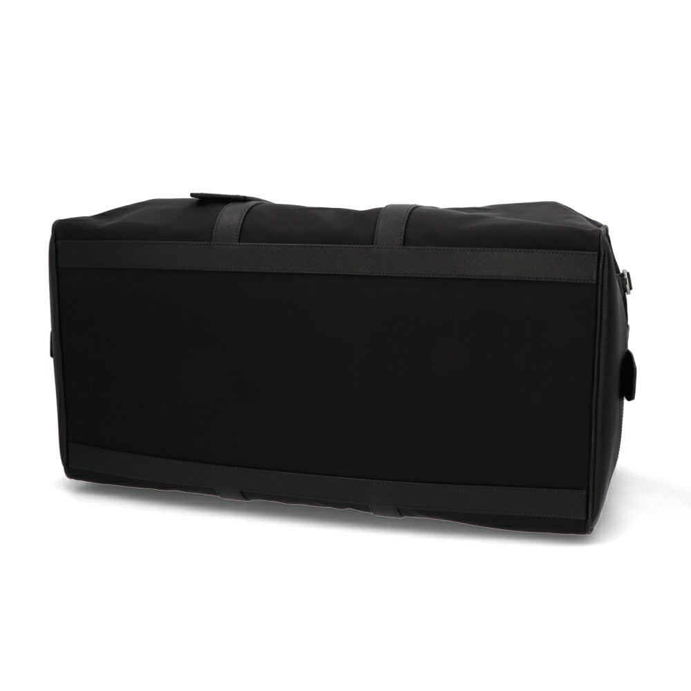 PRADA ボストンバッグ TESSUTO+SAFFIANO トライアングル