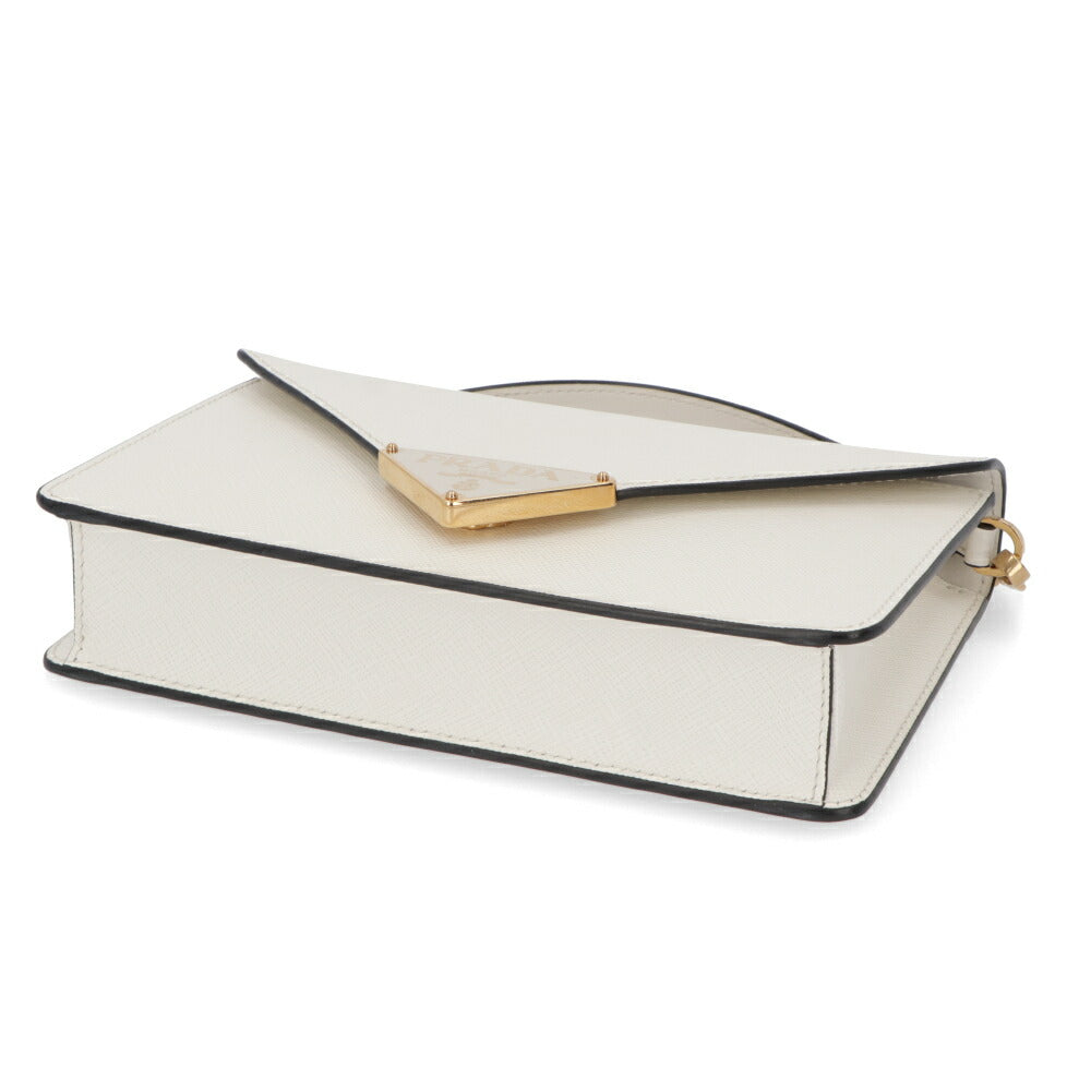 PRADA ショルダーバッグ サフィアーノレザー トライアングルロゴ