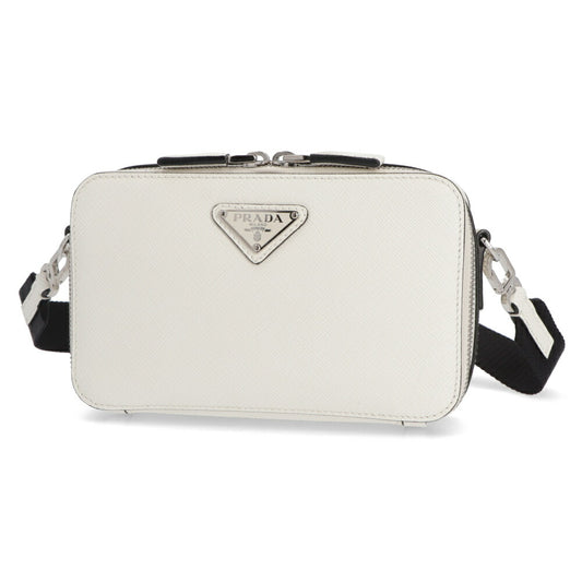 PRADA ショルダーバッグ ホワイト サフィアーノ