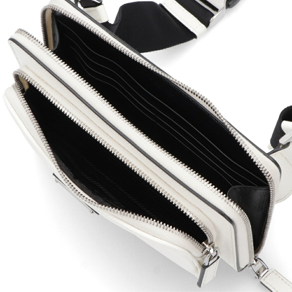 PRADA ショルダーバッグ サフィアーノ トライアングルロゴ