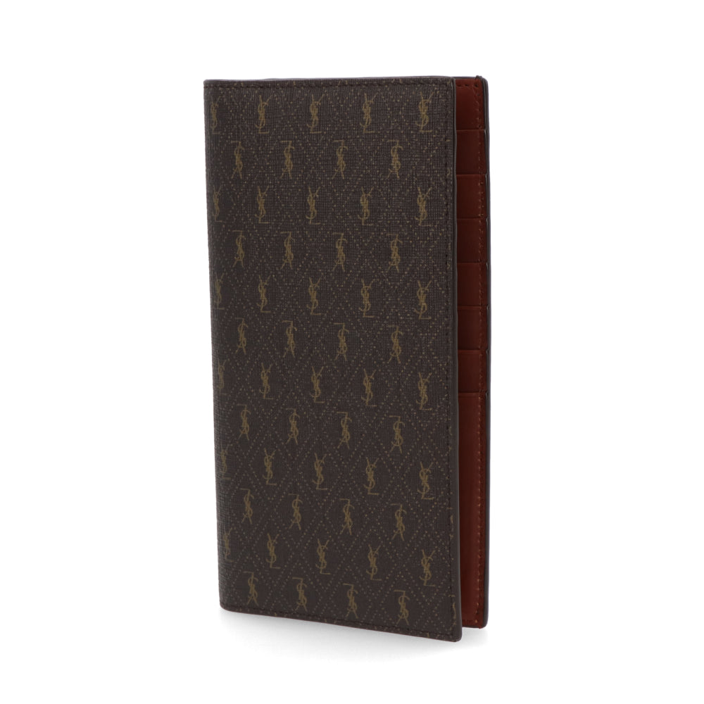 SAINT LAURENT 二つ折り長財布 モノグラム コンチネンタル