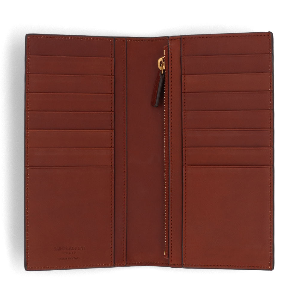 SAINT LAURENT 二つ折り長財布 モノグラム コンチネンタル