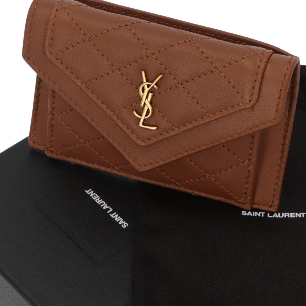 SAINT LAURENT カサンドラ マトラッセ ミニ財布