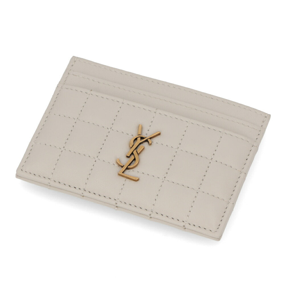 SAINT LAURENT カサンドラ マトラッセ カードケース レザー