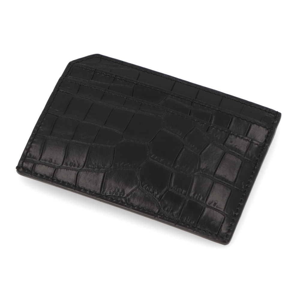 SAINT LAURENT カサンドラ カードケース ブラック