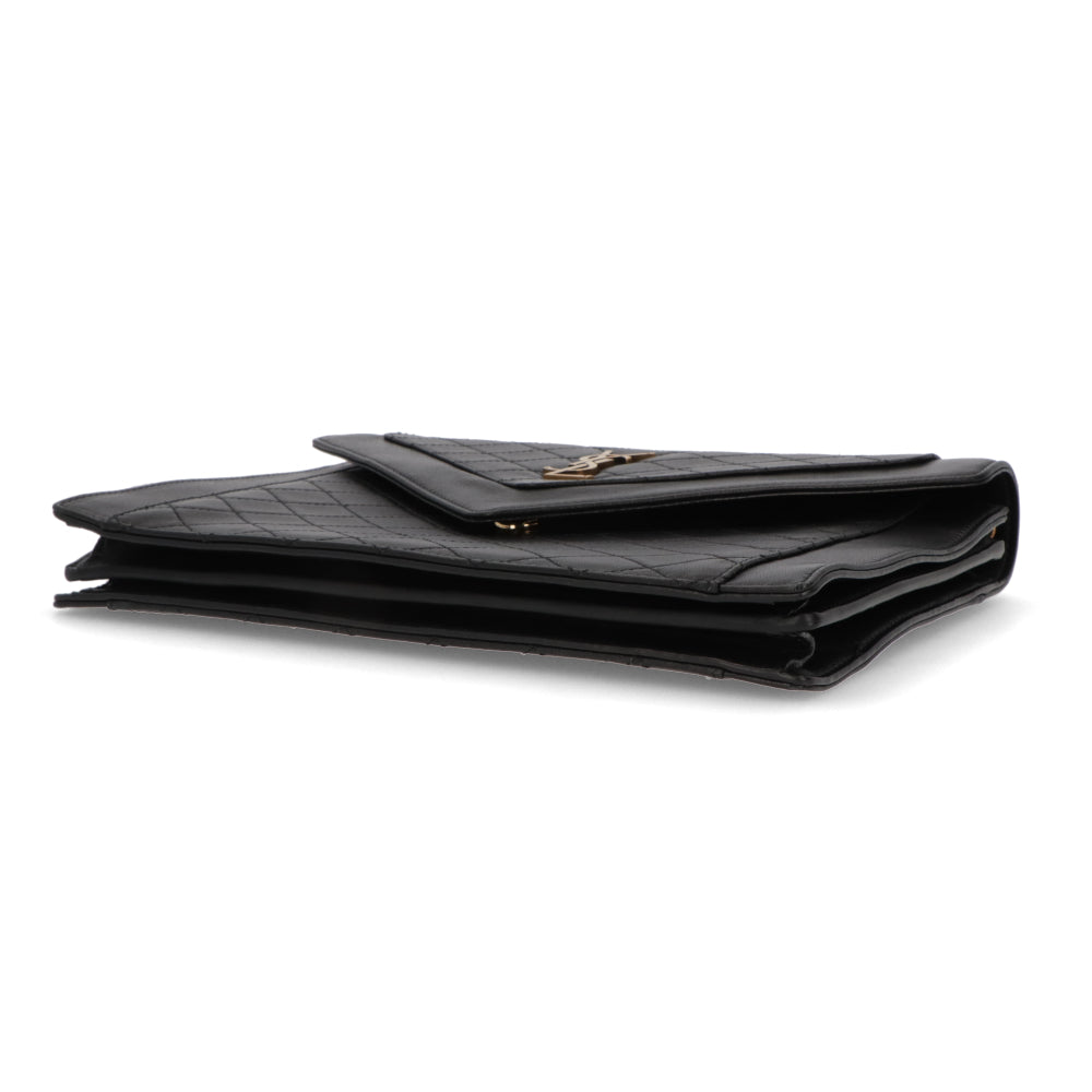 サンローラン SAINT LAURENT バッグ ショルダーバッグ レディース ブラック ラムスキン GABY ディアマンテキルティング