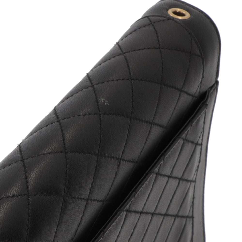 サンローラン SAINT LAURENT バッグ ショルダーバッグ レディース ブラック ラムスキン GABY ディアマンテキルティング