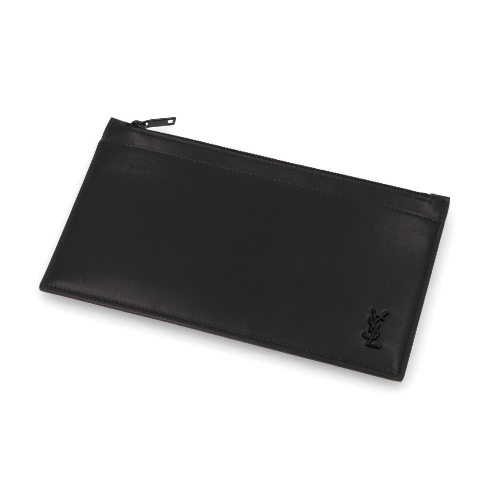 SAINT LAURENT クラッチバッグ POUCH TINY ブラック