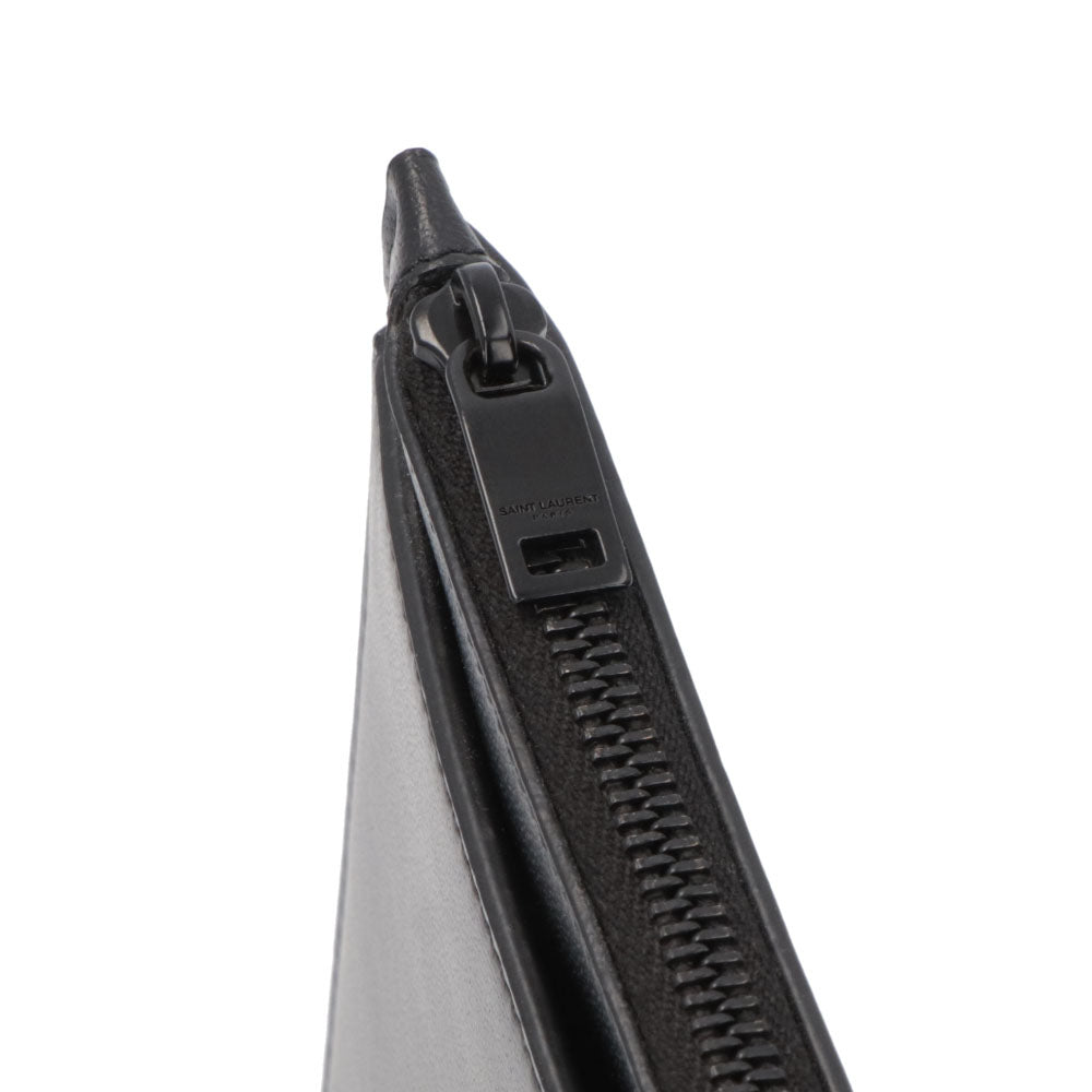 SAINT LAURENT クラッチバッグ POUCH TINY ブラック