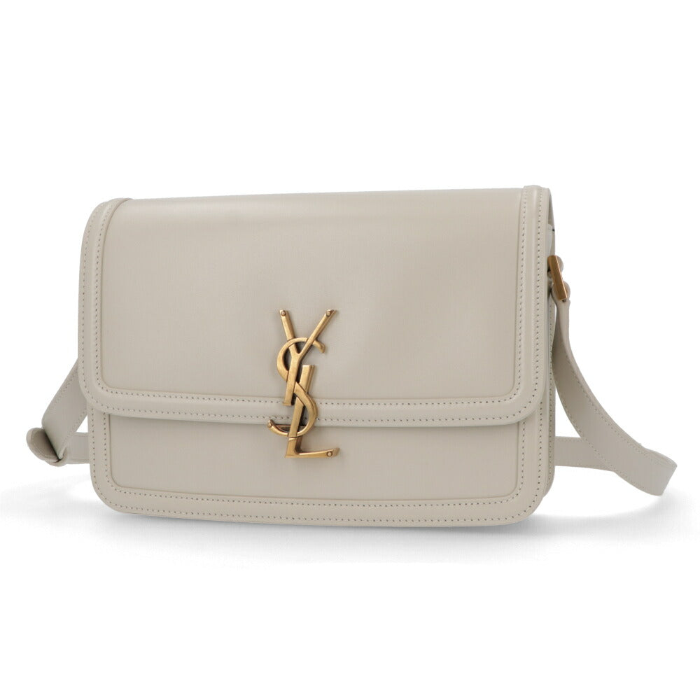 サンローラン SAINT LAURENT バッグ ショルダーバッグ レディース SOLFERINO M ソルフェリーノ ミディアム オフホワイト カーフ レザー カサンドラロゴ 鞄 スムースレザー 634305 0SX0W