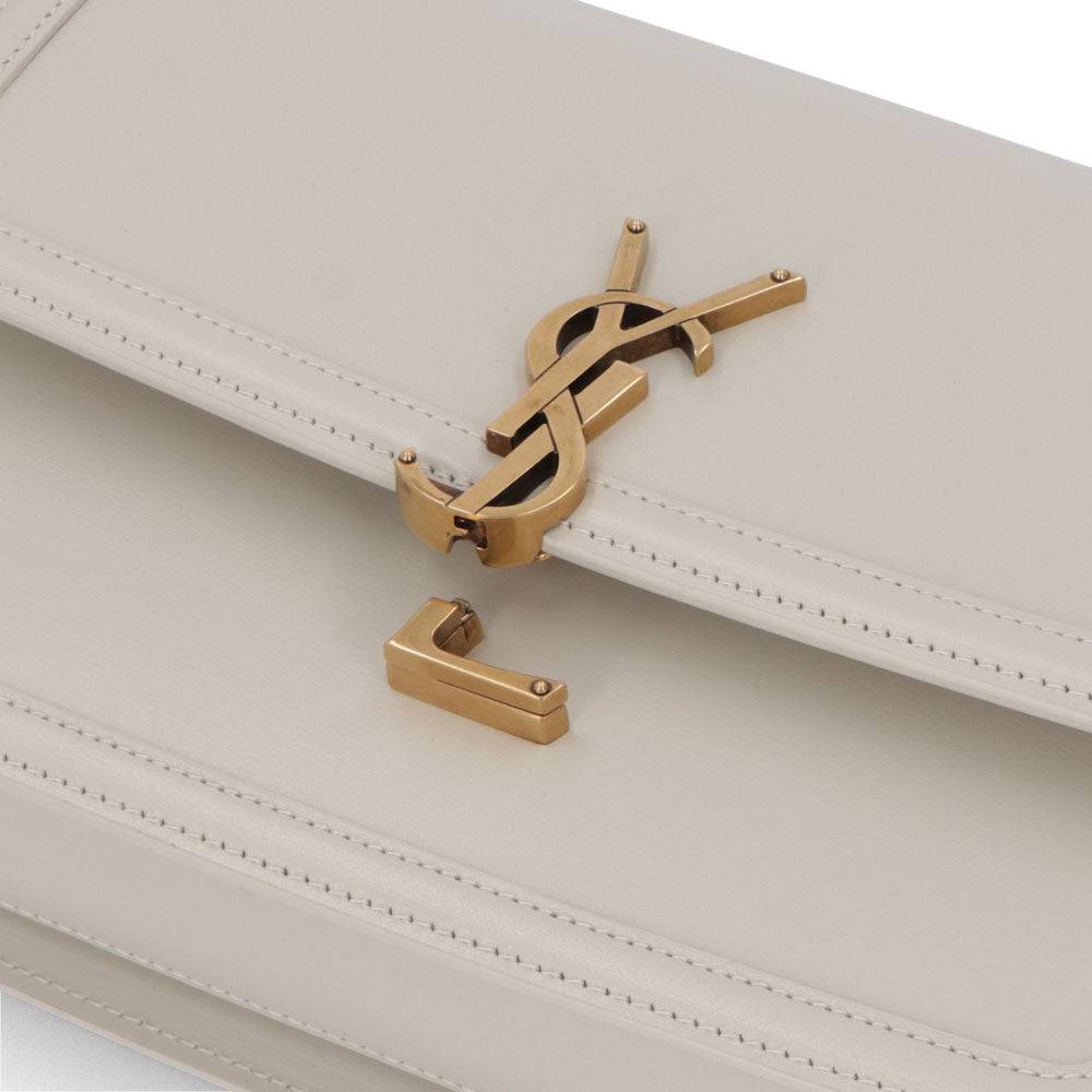 サンローラン SAINT LAURENT バッグ ショルダーバッグ レディース SOLFERINO M ソルフェリーノ ミディアム オフホワイト カーフ レザー カサンドラロゴ 鞄 スムースレザー 634305 0SX0W