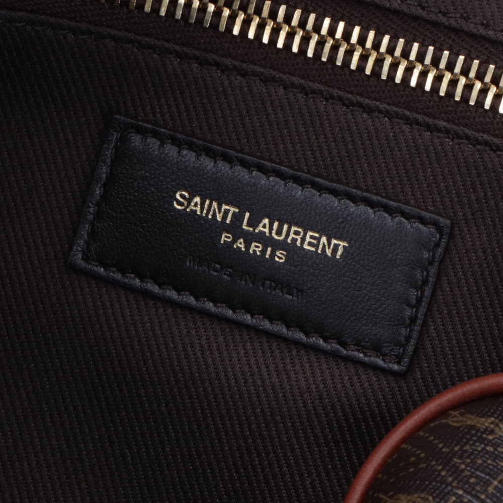 サンローラン SAINT LAURENT バッグ ショルダーバッグ レディース CAMERA BAG カメラケース ダークブラウン レザー カサンドラロゴ モノグラム 669957 FABLK