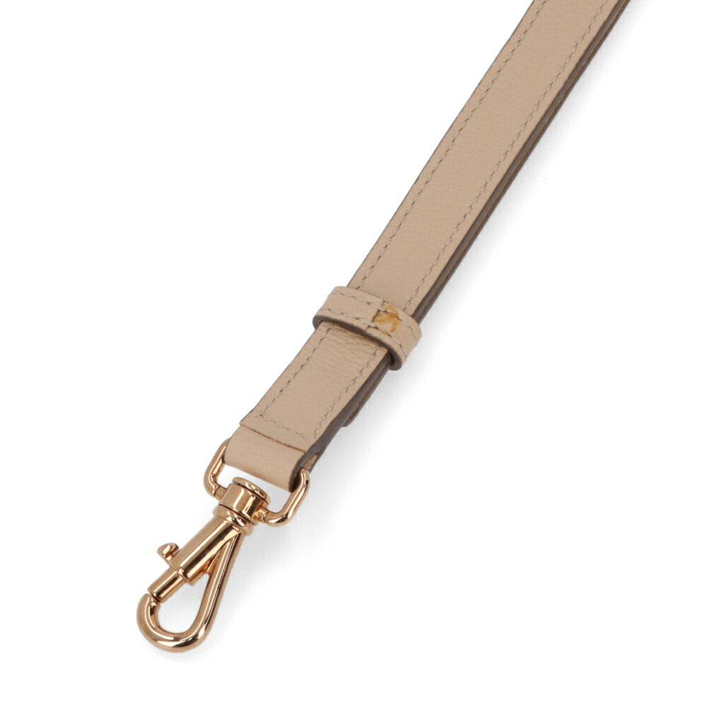 TOD'S ハンドT タイムレス レザー ショッピング ミニ グレー系 ベージュ系 レザー ロゴ ショルダーTタイムレス