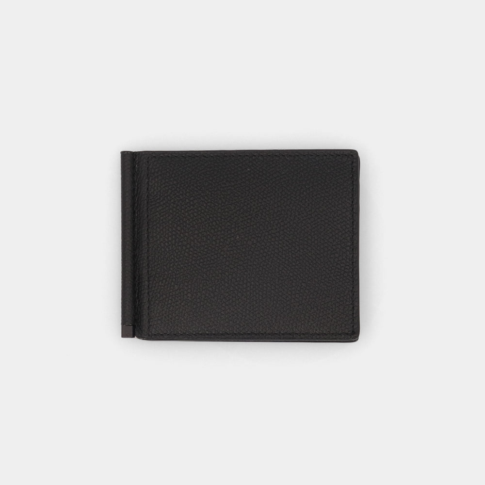 ヴァレクストラ VALEXTRA SGSR0080028LRDWG99 マネークリップ 財布 ブランド ブラック メンズ レディース 新品