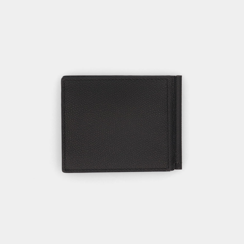 ヴァレクストラ VALEXTRA SGSR0080028LRDWG99 マネークリップ 財布 ブランド ブラック メンズ レディース 新品