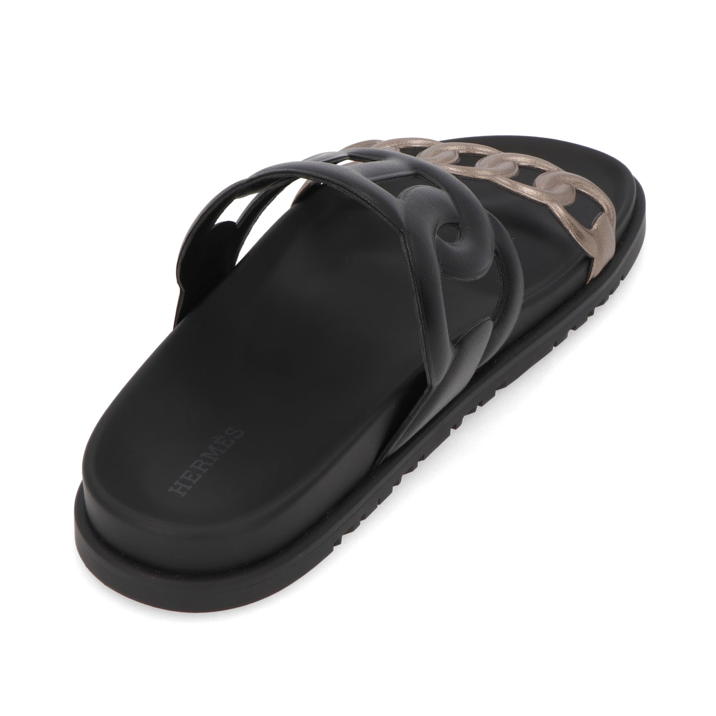 エルメス シューズ サンダル ヒールなし エクストラ ブラック