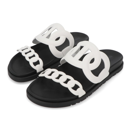 エルメス シューズ サンダル ヒールなし エクストラ ホワイト