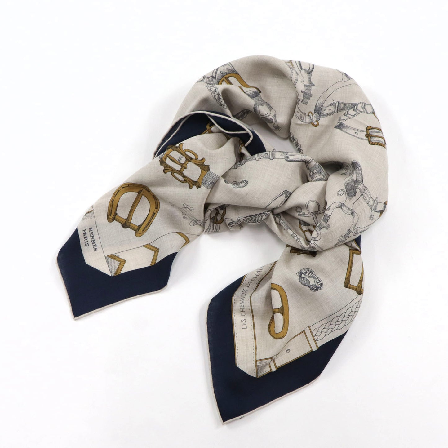 エルメス ストール カシシル140 Chevaux Dechaines