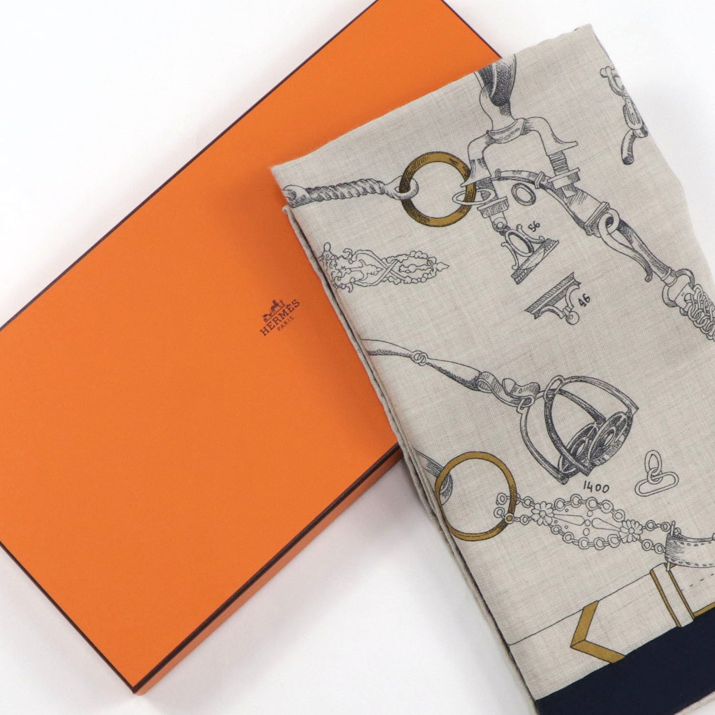 エルメス ストール カシシル140 Chevaux Dechaines