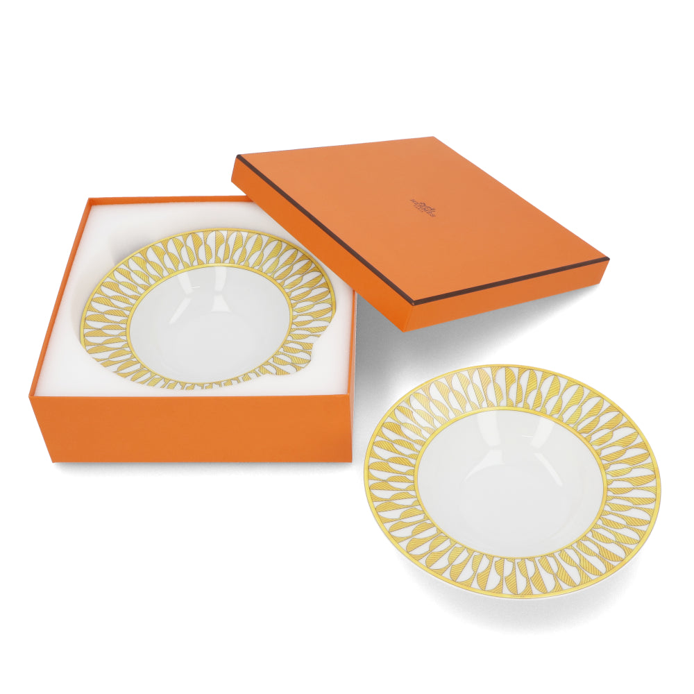 エルメス スーププレート ソレイユ ド エルメス ペアセット