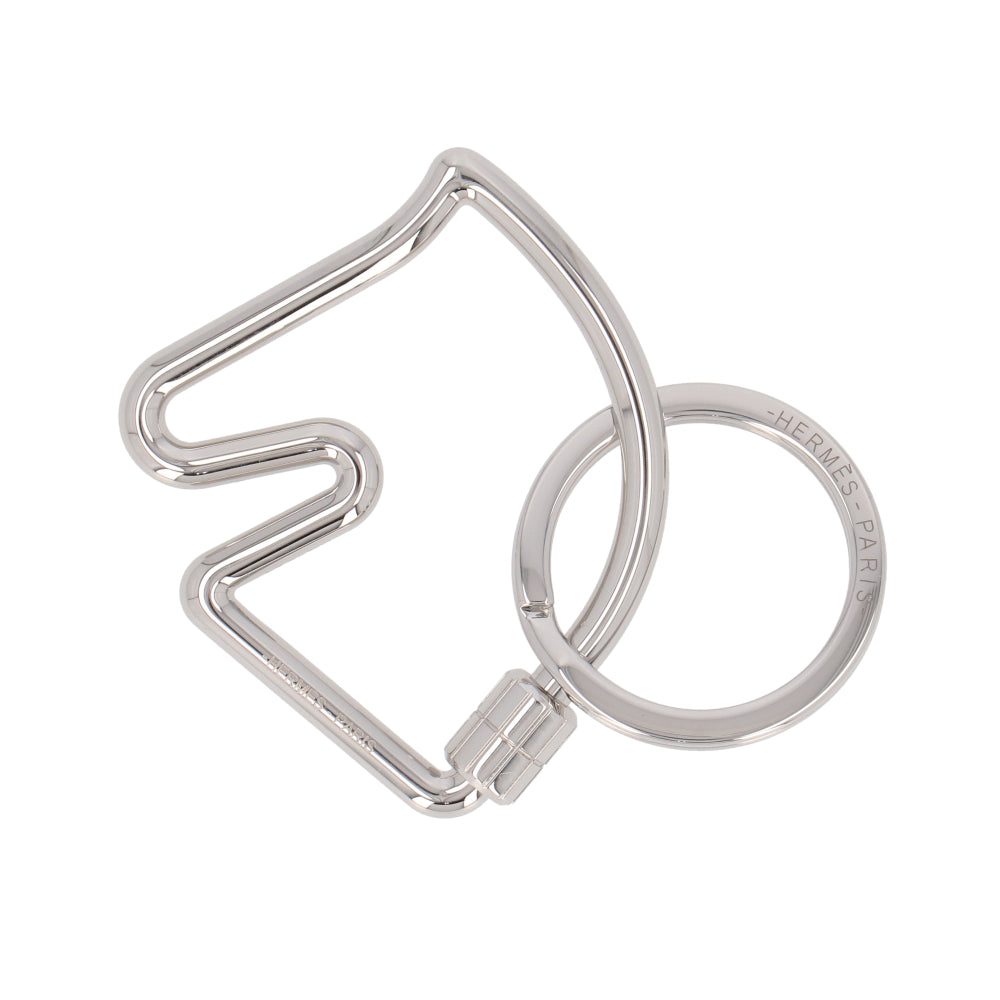 エルメス キーリング CHEVAL シュヴァル シルバー