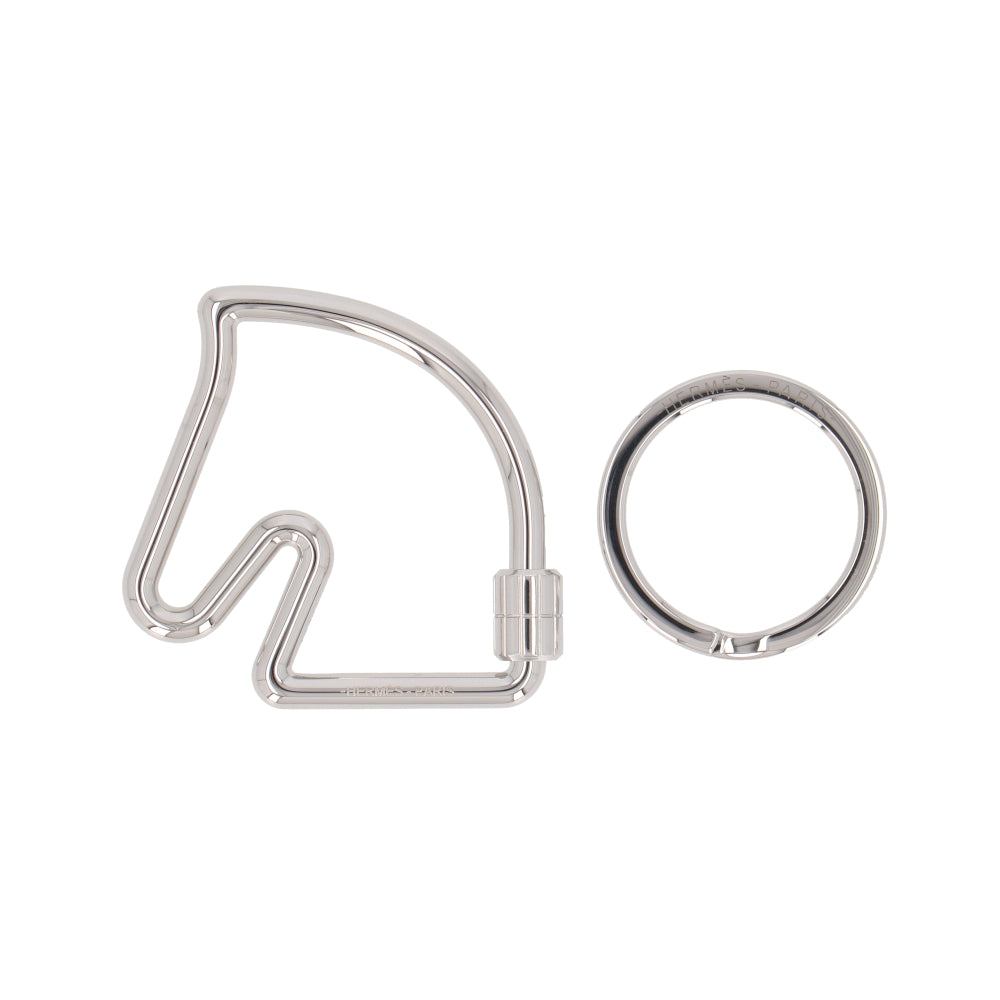 エルメス キーリング CHEVAL シュヴァル シルバー