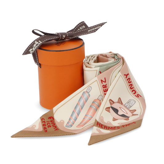 エルメス ツイリー Funny Ice Cream ファニーアイスクリーム