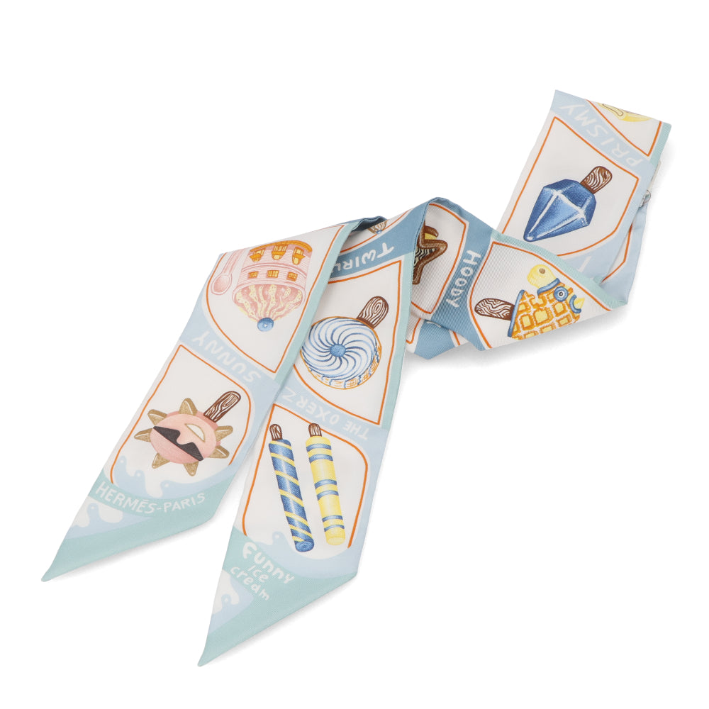 エルメス ツイリー Funny Ice Cream ファニーアイスクリーム