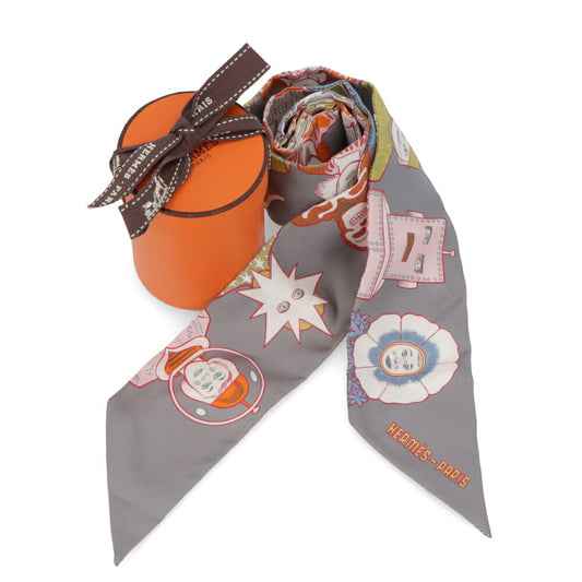 HERMES ツイリー Dresse Code ドレスコード グレー