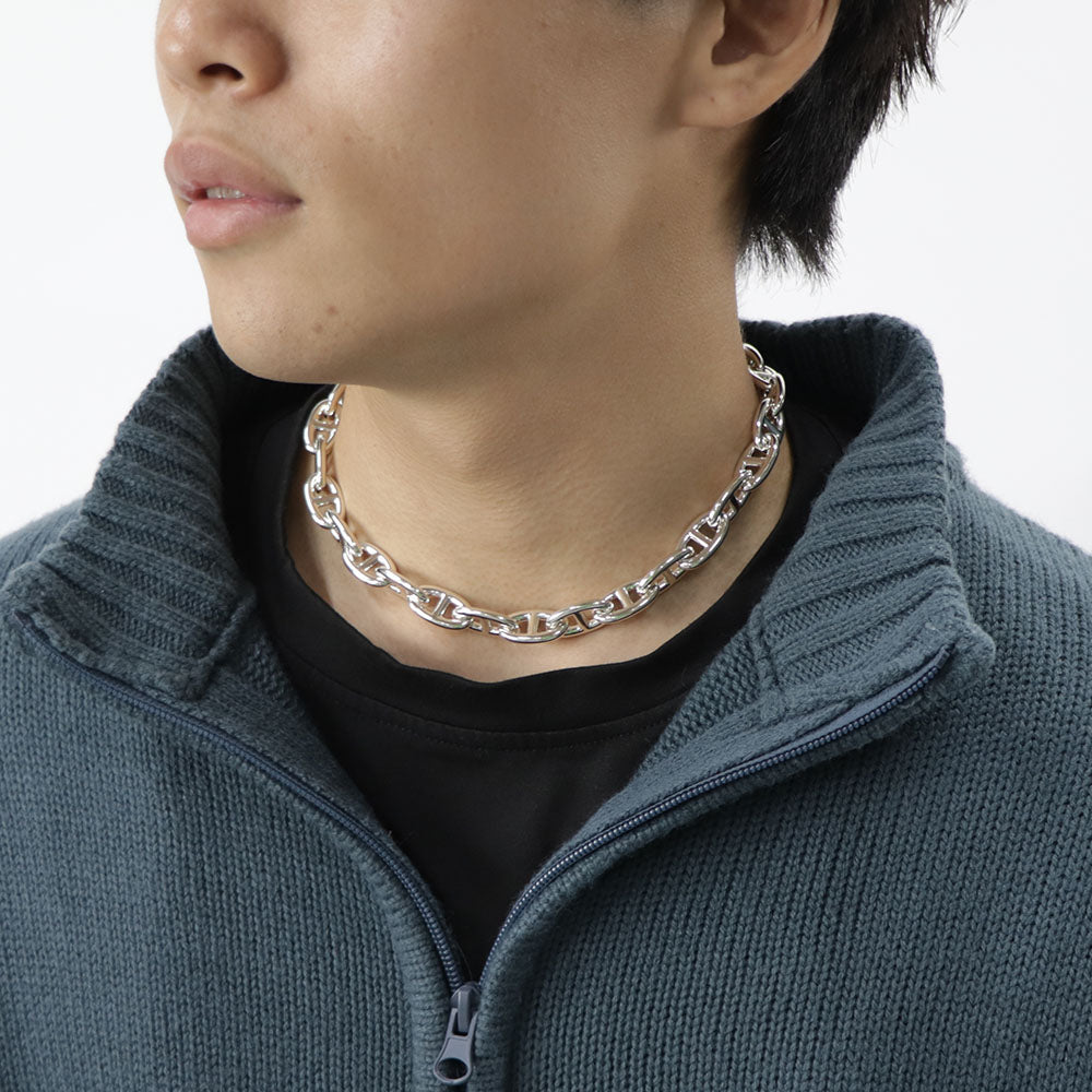 HERMES シェーヌダンクル ネックレス GM シルバー925