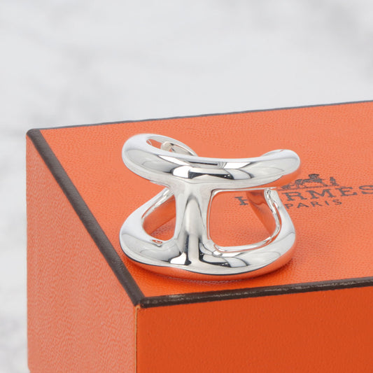 HERMES オスモズGM リング シルバー925 1000