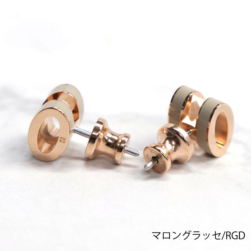 HERMES POP Hミニ ピアス Hロゴ