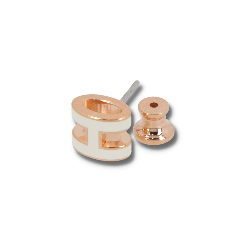 HERMES POP Hミニ ピアス Hロゴ