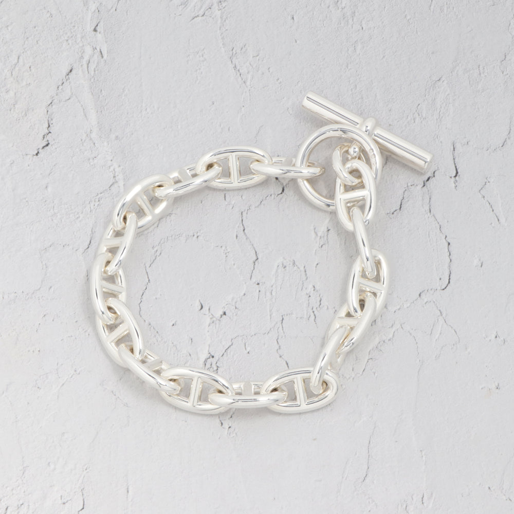 HERMES シェーヌダンクル GM ブレスレット シルバー925