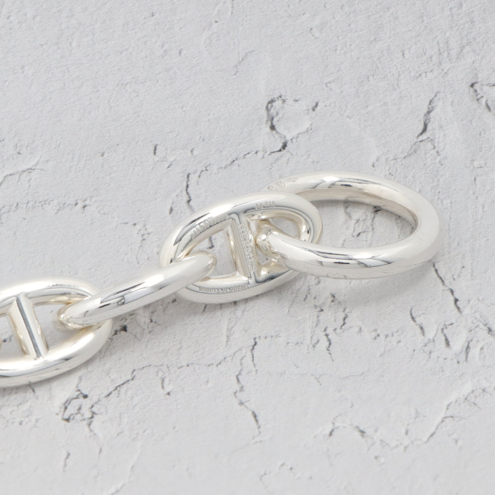 HERMES シェーヌダンクル GM ブレスレット シルバー925