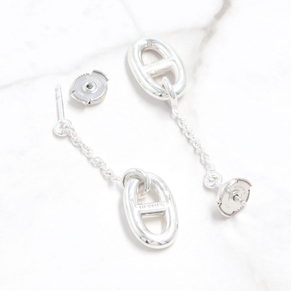 HERMES ファランドールピアス シルバー925 1000