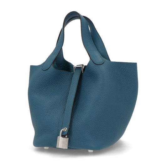 HERMES ピコタンロックPM ヴェールボスフォール シルバー金具