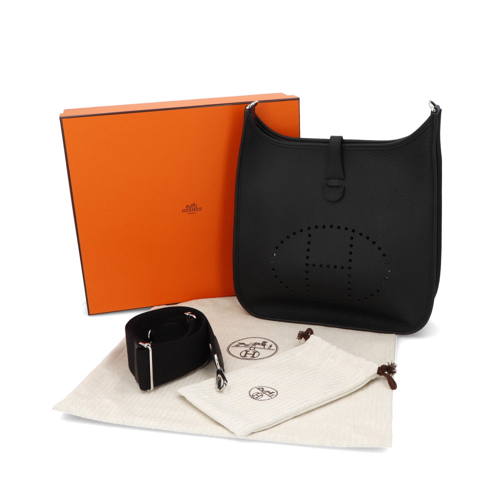 エルメス ショルダーバッグ エヴリン PM (29) ブラック